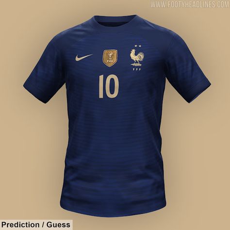 France 2022 World Cup Home Kit Prediction - Footy Headlines France Jersey 2022, France Football Jersey, France World Cup Jersey, France Football Shirt, France Kit, France Players, Football France, France Jersey, World Cup Kits