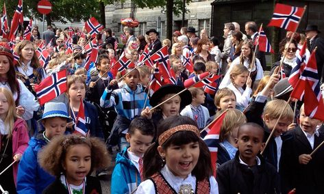 Children on 17th May, the National Day of Norway, Norwegian Constitution Day Syttende Mai, Constitution Day, Wool Shirt, National Day, Back In Time, Everyone Else, The National, In Time, Norway