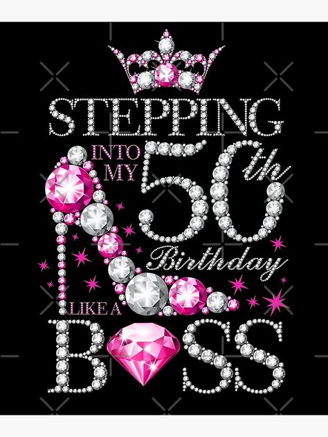 "50th Birthday. Stepping into my 50th Birthday lady’s " Greeting Card for Sale by iclipart | Redbubble 50 Birthday Decoration For Women Diy, 50th Birthday Images For Women, 50th Themed Birthday Ideas For Women, 50birthday Party Ideas, 50th Theme Party Ideas, Themes For 50th Birthday Party For Women, Happy Birthday 50th Woman Wishes, 50th Birthday Wishes For Women Friend, Classy 50th Birthday Ideas For Women