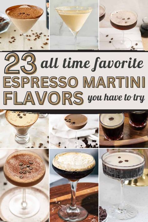 Chocolate Espresso Martini Recipe, Baileys Espresso, Best Espresso Martini, Chocolate Espresso Martini, Martini Flavors, Flavored Coffee Recipes, After Dinner Cocktails, Festive Holiday Cocktails, Dinner Cocktails