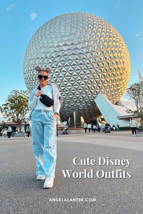 What to pack to Disney World! Are you planning a family trip to Disney World? Check out these cute Disney outfits for some inspo. Whether you’re traveling in spring, summer, or any other season, here are some mom clothing must-haves plus some casual outfit ideas to get you inspired! Which look is your favorite? Angela Lanter. Cute Disney World Outfits Mom Disney Outfits Fall, Disneyworld November Outfits, Disney World November Outfits, Disney Outfits Women November, Epcot Outfit Ideas Winter, Disney World Outfits February, Disney Park Outfits Women, Disney World Family Outfits, Disney Mom Outfit