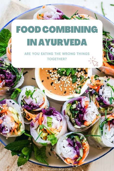 Ayurveda Food Combining, Food Combining Recipes, Ayurvedic Food Recipes, Ayurveda Food Recipes, Aruyveda Recipes, Ayurvedic Dinner, Dosha Recipes, Ayurvedic Meals, Ayurveda Cooking