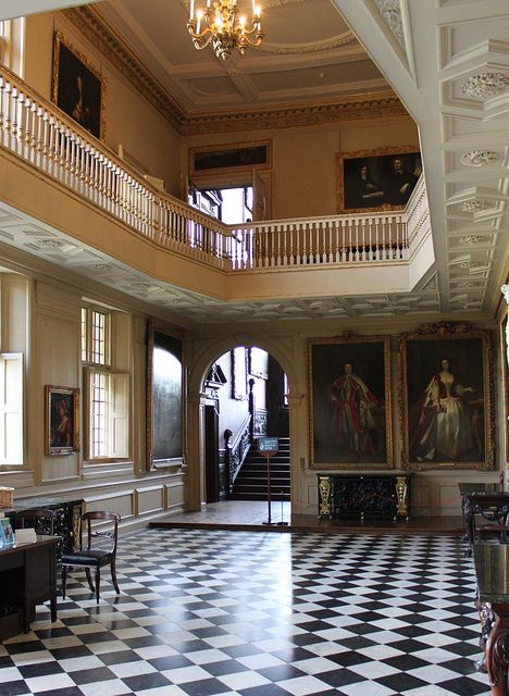 The Great Hall: Ham House by curry15, via Flickr...  From...  http://www.flickr.com/photos/47071837@N02/6883588298/in/photostream/ Ham House, English Country Manor, Historical Interior, The Great Hall, Great Hall, English Design, Grand Homes, English Country House, Great House