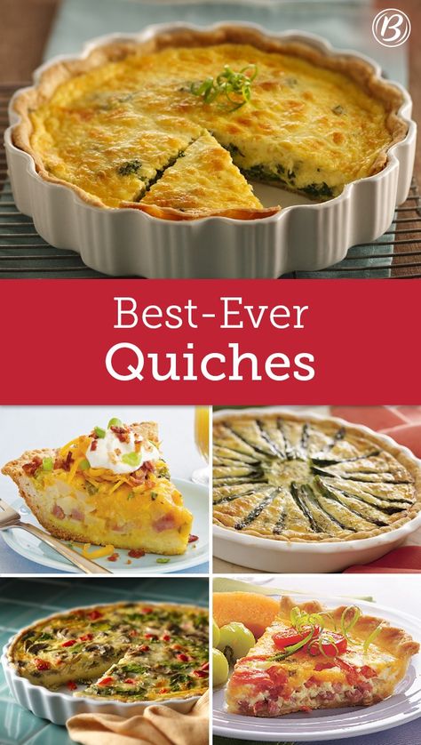 You’re sure to find something delicious and new to try among these top-rated recipes perfect for spring brunch. And really, what's brunch without a good quiche? Good Quiche Recipes, Recipes For Quiche, Quiche Filling Ideas, Ladies Luncheon Ideas Food, Best Quiche Recipe Ever, Best Quiche, Best Quiche Recipes, Savoury Tarts, Delicious Quiche