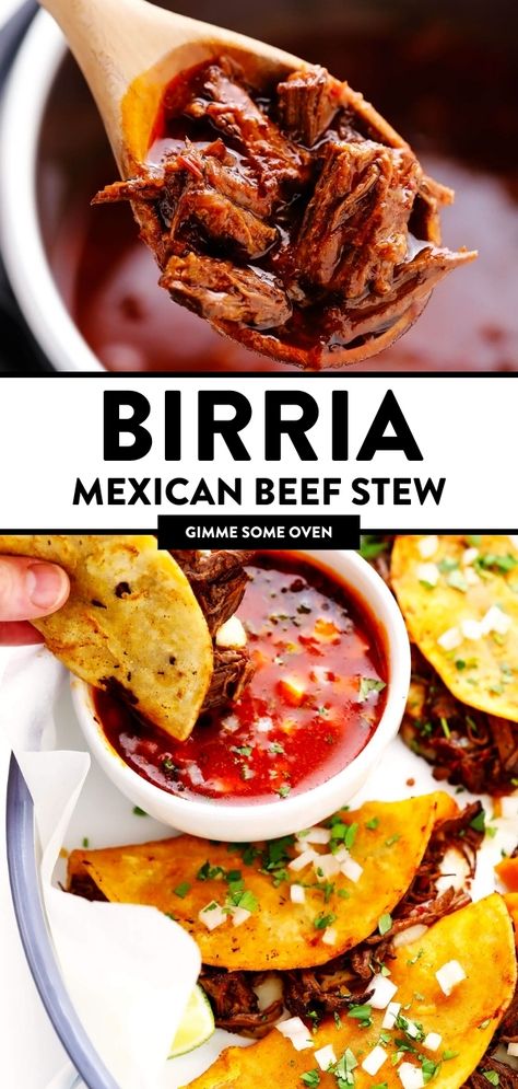 Mexican Beef Stew, Beef Birria Recipe, Beef Stew Meat Recipes, Mexican Stew, Mexican Beef, Stew Meat Recipes, Beef Stew Crockpot, Beef Stew Meat, Stew Meat