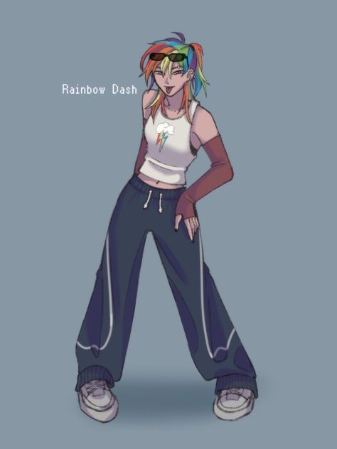 Mlp Rainbow Dash Redesign Human, My Little Pony Drawing Human, Rainbow Dash As A Human, Mlp Fan Art Rainbow Dash, Human Rainbow Dash Fanart, Human Rainbowdash, Mlp Rainbow Dash Human, Mlp Rainbow Dash Fanart, My Little Pony As Humans