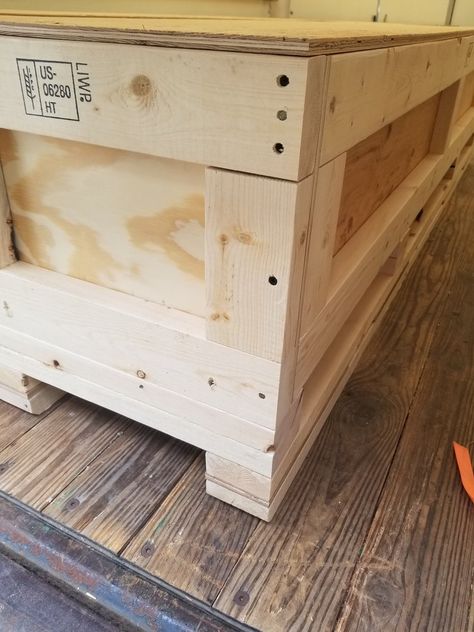 Wooden shipping crates | Custom Wood Crating | ISPM-15 Certified for Export — Wooden shipping crates | Custom Crating Wooden Crate Coffee Table, Crate Stools, Crate Desk, Wooden Shipping Crates, Vintage Wooden Crates, Crate Coffee Table, Loading Dock, Crate Ideas, Crate Diy