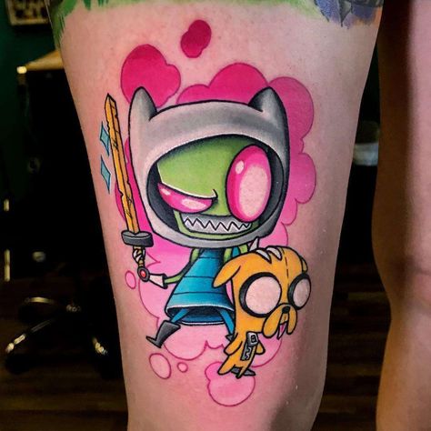 Random Tattoos, Sick Tattoo, Biomechanical Tattoo, Gaming Tattoo, Tatuaje A Color, Tattoo Portfolio, Traditional Tattoo Flash, New School Tattoo, Cartoon Tattoos