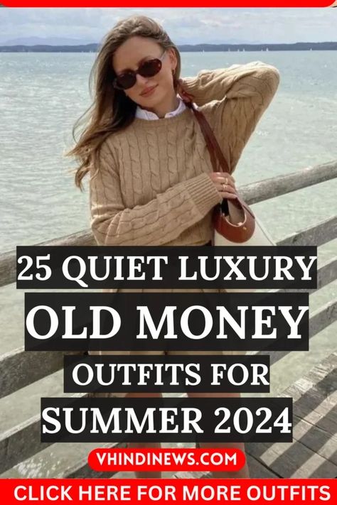 25 Quiet Luxury Old Money Outfits for Summer 2024: Look Expensive, Rich & Classy 62 New Wife Outfits, Classy Shopping Outfit, Wealthy Woman Outfit Summer, Quiet Money Outfits, Fun Classy Outfits, Old Money Style Over 50, Luxurious Outfits Classy, Quiet Luxury Fashion Summer 2024, Country Club Attire Women Outfits