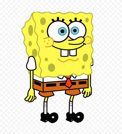 Spongebob Standing, Famous Fictional Characters, Spongebob Cartoon, Original Background, Cartoons Png, No Background, Spongebob Squarepants, Sticker Design, Vault Boy