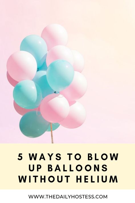 how to blow up a balloon without helium, how to blow up a balloon, different electric pumps for blowing up balloons fast, diy balloon arch without helium How To Fill Balloons Without Helium, Blow Up Balloons Without Helium, Diy Helium For Balloons, How To Blow Up Balloons Without Helium, Diy Helium Balloons, How To Decorate With Balloons No Helium, Balloon Ideas Without Helium, Non Helium Balloon Ideas, Helium Balloons Diy