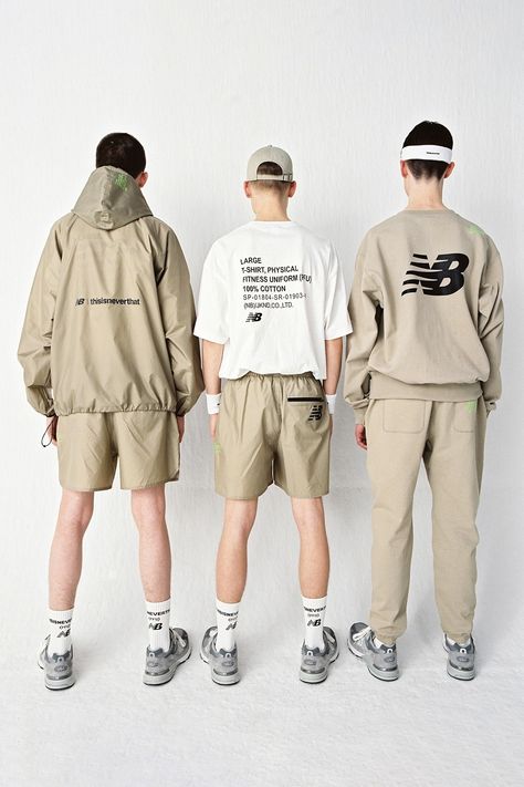 thisisneverthat x New Balance Physical Fitness Uniform | HYPEBEAST Sport Clothes Men, New Balance Clothing, Nb Sneakers, Sport Streetwear, F Men, Streetwear Inspiration, Streetwear Mens, Tee Shirt Designs, 가을 패션