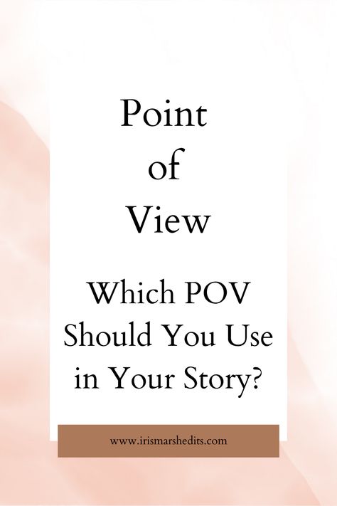 Point of view is an important tool for every writer. The right POV is crucial to telling the right story. Read on to dive deeper into POV. Plotting A Novel, The Tenses, Writing Board, Writing Boards, Type Of Writing, Fantasy Story, Psychological Thrillers, Telling Stories, Literary Fiction