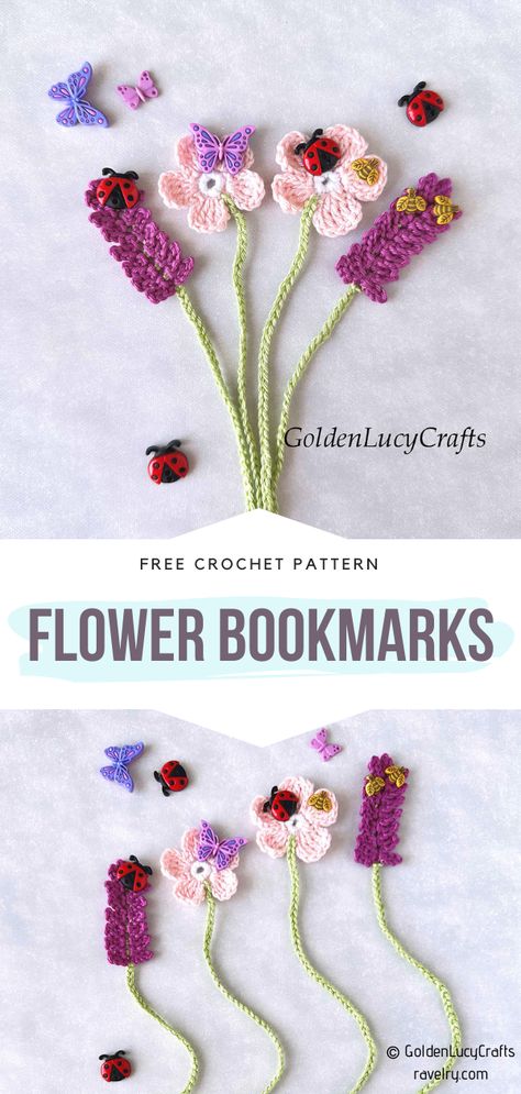 Lavender Crochet Bookmark Pattern, Crochet Lavender Bookmark Pattern, Crochet Lavender Bookmark Free Pattern, Crochet Tulip Bookmark, Crochet Bookmarks Free Patterns Simple, Crochet Bookmarks Free Patterns Book Markers, Crochet Flower Bookmark Free Pattern, Crochet Bookmarks Free Patterns Easy, Crochet Book Marks Free Pattern