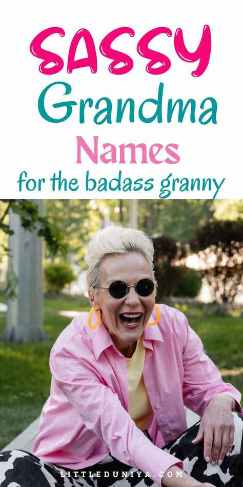 There are many grandmother names to choose from, regardless of whether you prefer traditional grandma names, southern grandma names, international grandma names, modern grandma names, cute grandma names, or sassy grandma names. Make your choice based on your taste and style.

Sassy Grandma Names Grandma Contact Names Ideas, Grandma Traditions, Grandmother Names Ideas, Grandparents Names Ideas, Cute Names For Grandma, Grandma Baby Shower Outfit, Grandma Names Ideas, Unique Grandma Names, Old Woman Names