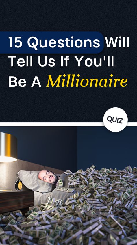 Do you have the traits of a self-made millionaire? Do you think differently, and have an insatiable desire for success? Fun Personality Quizzes, Be A Millionaire, Self Made Millionaire, Personality Quizzes, Fun Quizzes, Self Made, General Knowledge, Getting To Know You, You Think