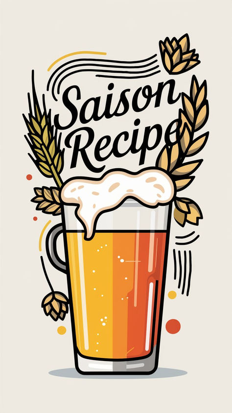 How to Brew Saison Beer: Rustic Charm of Belgian Farmhouse Ales  Saisons originated in Wallonia in southern Belgium. In French, Saison means “season.” This style is deep gold in color while having earthy and fruity aromatics.  Their rustic flavors dominate the palate and can be quite a refreshing beer. Belgian Farmhouse, Beer Logo Design, Wild Yeast, Belgian Beer, Beer Logo, Oranges And Lemons, Food Pairings, Fermenting, Pilsner