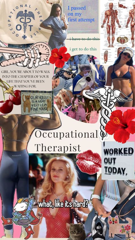 Occupational Therapist Aesthetic, Occupational Therapy Aesthetic, Occupational Therapy Student, Occupational Therapy Schools, Career Ideas, Chinese Tattoo, Florida Girl, Occupational Therapist, Grad School