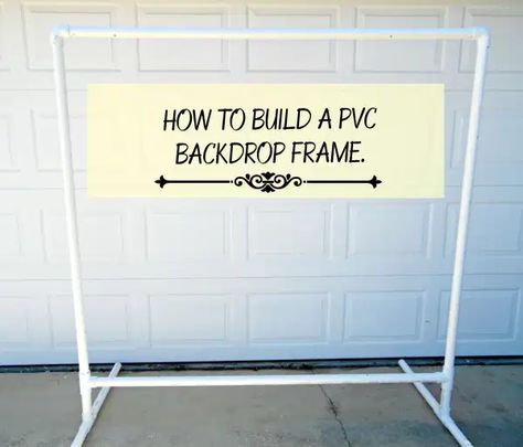 Freestanding DIY PVC Backdrop: How to Hang Your Paper Flowers Diy Pvc Pipe Backdrop, Pvc Backdrop Stand, Hanging Paper Flowers, Diy Backdrop Stand, Pvc Backdrop, Flowers Backdrop, Deco Ballon, Diy Photo Backdrop, Decoration Evenementielle