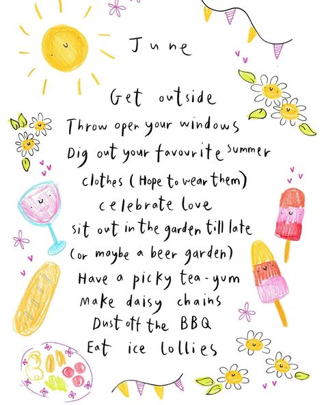 Hello June! We need some SUNSHINE if you don’t mind!☀️ What are you looking forward to in June?! Happy June, Hello June, Ice Lolly, Summer Feeling, Happy Weekend, Living Well, Get Outside, Days Out, Inspirational Quotes Motivation