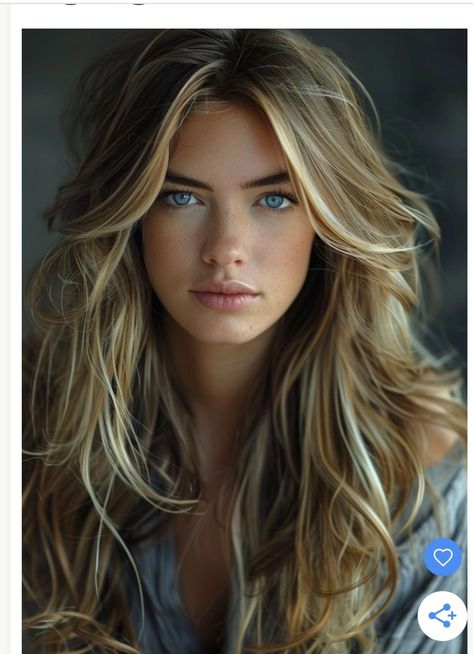 Long Layered Hair With Curtain Bangs, Curtain Bangs Highlights, Layered Hair With Curtain Bangs, Long Hair With Bangs And Layers, Layers And Curtain Bangs, Hair Colors For Blue Eyes, Long Hair With Layers, Bangs Styles, Bangs Wavy Hair