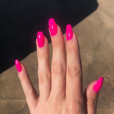 #summervibes with #hotmess  So do you love, or do you love?💁🏼‍♀️😍💅🏻 #manicure #gel nails #pinknails #neonnails #neon #love #bright #shinebright Bossy Nails, Bright Pink Nails, Buh Bye, Go Kit, Pink Gel Nails, Lamp Kit, Manicure Gel, Portable Lamp, Summery Nails