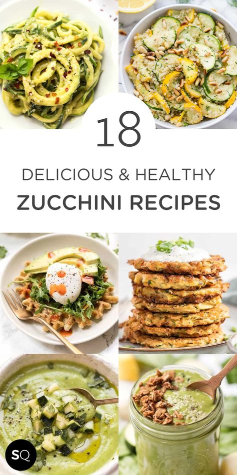 Healthy Dinner With Zucchini, Zucchini Clean Eating Recipes, Clean Zucchini Recipes, Healthy Courgette Recipe, Vegetarian Recipes With Zucchini, Ways To Eat Zucchini, Green Squash Recipe Zucchini, Macro Friendly Zucchini Recipes, Zucchini Recipes Vegetarian