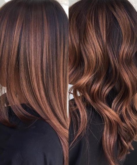 Kadeřnické Trendy, Vlasové Trendy, Brunette Balayage Hair, Brown Hair Balayage, Highlights Brown Hair, Balayage Brunette, Brown Blonde Hair, Hair Color And Cut, Hair Color Balayage