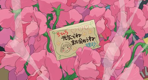 desktop wallpaper spirited away studio ghibli Studio Ghibli, Writing, Flowers, Pink