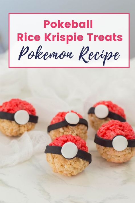 Pokemon Themed Desserts, Pokemon Birthday Desserts, Pokemon Birthday Treats, Pokemon Rice Krispie Treats, Pokemon Food Recipes, Pokemon Dessert Table, Pokemon Snacks Ideas, Pokemon Food Ideas Birthdays, Pokémon Recipes