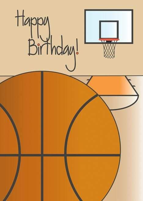 Birthday For Grandson, Basketball Happy Birthday, Happy Birthday Basketball, Basketball Birthday Cards, Birthday Poster Board, Birthday Wishes For Men, Birthday Backgrounds, Hoop Net, Aunts Birthday