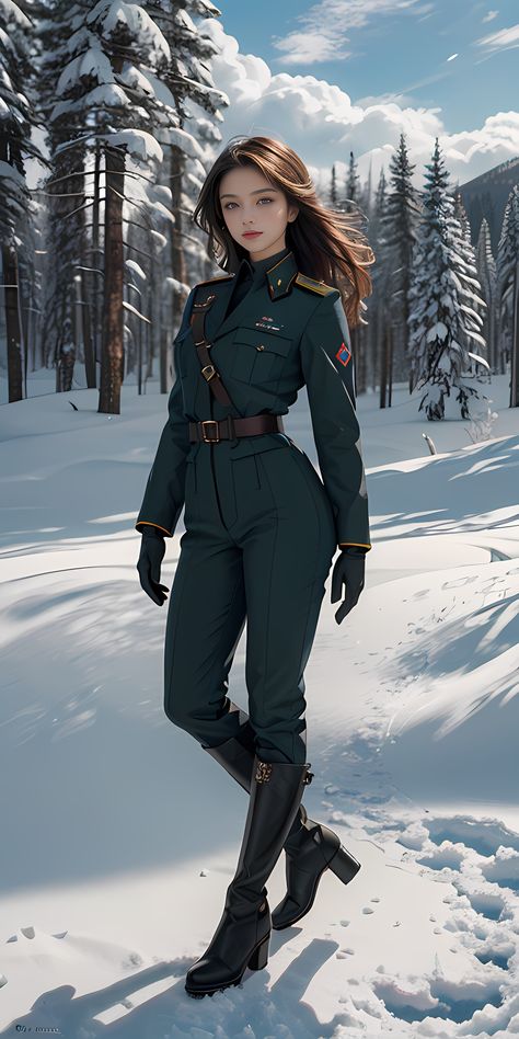 Fantasy Military Outfit, Military Outfits Women, Military Uniform Design, Military Uniform Female, Masculine Outfits For Women, Military Style Outfits, Women's Military Uniform, Army Outfit, Dance Uniforms