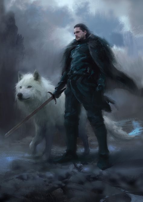 Fanart Game Of Thrones Canvas, Dessin Game Of Thrones, جون سنو, Game Of Thrones Poster, Game Of Thrones Artwork, John Snow, Game Of Thrones Tv, King In The North, Jaime Lannister