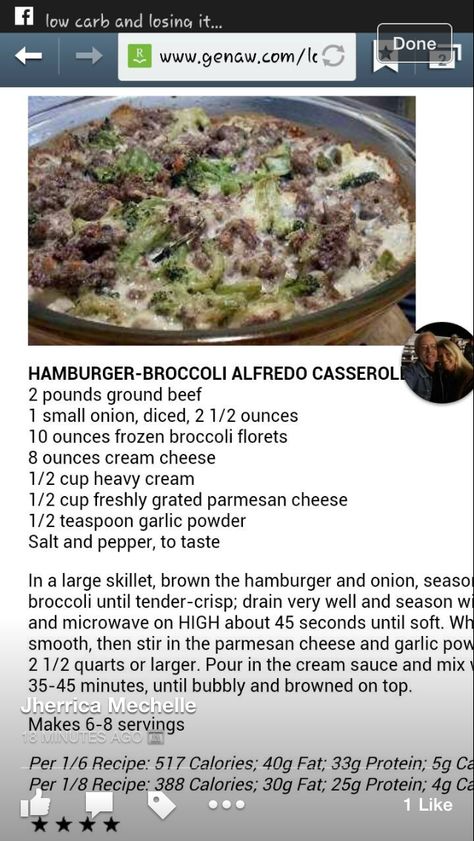 Hamburger broccoli Alfredo Hamburger Broccoli, Carnivores Diet, Broccoli Ideas, Meal Portions, Keto Entrees, Caveman Diet Recipes, Ground Beef And Broccoli, Beef Casseroles, Hamburger Recipe