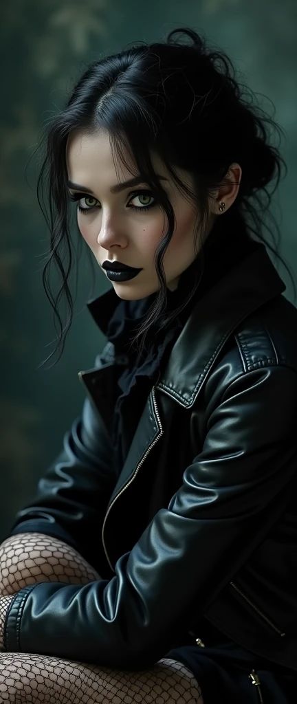 Black Sludge, Black Dyed Hair, Graffiti Tunnel, Gothic Female, Bokeh Portrait, Dark Beauty Fashion, Gothic Photography, Dark Nail, Dark Nail Polish