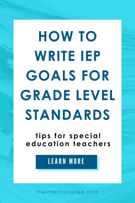 Inclusion Teacher, Special Education Organization, Sensory Classroom, Education Tips, Tips For Writing, Inclusion Classroom, Teaching Special Education, Writing Goals, Iep Goals