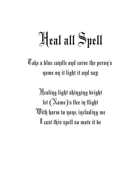 Spells For Positive Change, Health Spells For A Loved One, Health Spells Wicca, Healing Spell For A Loved One, Peace Spell For Someone Else, Spells To Heal Others, Forced Healing Spell, Feel Better Spell, Good Spells Magic