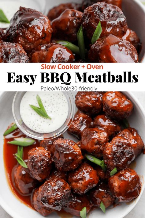 Bbq Meatballs Stove Top, Meatballs In Bbq Sauce, Barbeque Meatballs, Slow Cooker Bbq Meatballs, Easy Bbq Meatballs, Oven Meatballs Recipe, Meatballs Oven, Barbecue Meatball Recipes, Bbq Turkey Meatballs