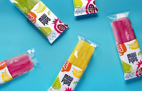 Branding and interior design for popsicle store located in the Hawaiian island of Maui. Packaging Ice Cream Design, Popsicle Branding, Popsicle Brand, Popsicle Packaging, Popsicles Packaging, Ice Cream Mockup, Popsicle Design, Popsicle Ice Cream, Ice Popsicle