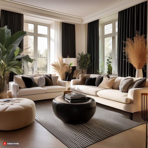 49 Black White Tan Living Room Decor Tan Living Room Decor, Black White Tan Living Room, Black And Tan Living Room, Black And Cream Living Room, Beige And Grey Living Room, Designing A Living Room, Beige Living Room Decor, Ivory Living Room, Tan Living Room