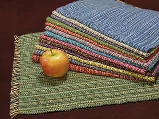 Ravelry: ArizonaNative's 14 placemats on one warp Weaving Placemats, Diy Placemats, Woven Placemats, Ravelry, Loom, Placemats, Weaving, Pattern