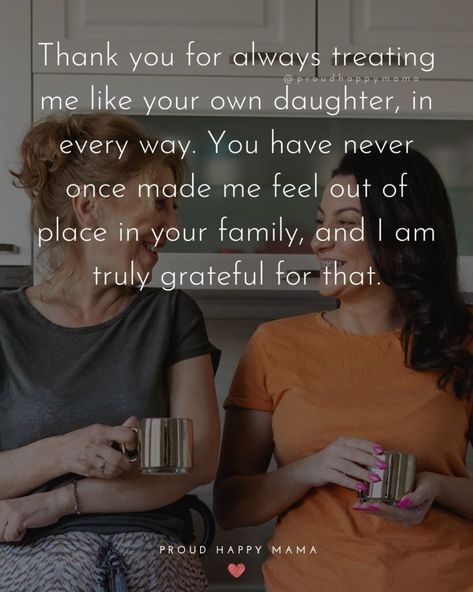 Best Mother In Law Quotes Love, Quotes About Mother In Laws, Message For Mother In Law, Best Mother In Law Quotes, Quotes For Mother In Law, Quotes On Mother, Thank You Quotes For Friends, Birthday Message For Mother, Daughter In Law Quotes