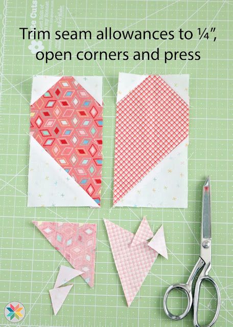 Pieced Heart Quilt Block, Heart Shape Quilt Block, Heart Quilt Square Block Patterns, How To Make A Heart Quilt Block, Corner Quilt Blocks, 12 Inch Quilt Block Patterns Free Heart, Pixelated Heart Quilt Pattern, Pieced Heart Quilt Block Free Pattern, Quilt Heart Pattern Free