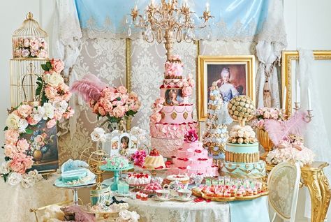 Marie Antoinette Party, French Countryside, Marie Antoinette, Let Them Eat Cake, Tea Room, Decoration Design, Bday Party, Dessert Table, Birthday Theme