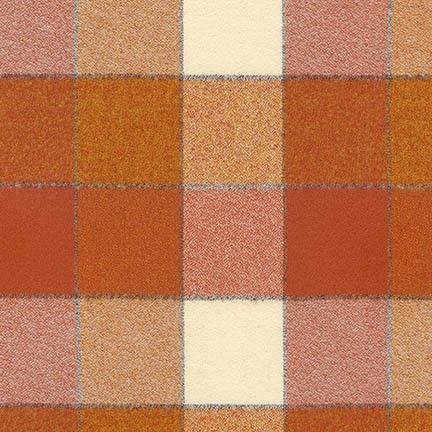 Robert Kaufman Fabrics: SRKF-16425-179 RUST from Mammoth Flannel Kaufman House, Flannel Dog Bandana, Dog Thanksgiving, Paw Design, Indie Sewing Patterns, Robert Kaufman Fabrics, Robert Kaufman, Plaid Fabric, Flannel Fabric