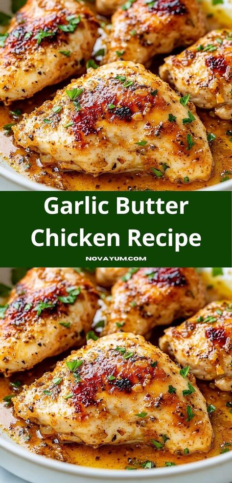 Searching for a family-friendly meal? This Garlic Butter Chicken recipe is not only easy to make but also bursting with flavor. It’s a fantastic choice for gatherings, ensuring everyone leaves the table happy. Easy Garlic Butter Chicken, Chicken With Italian Seasoning, Ground Beef And Potatoes, Butter Chicken Recipe, Chicken Breast Seasoning, Beef And Potatoes, Garlic Butter Chicken, Garlic Butter Sauce, Simple Dinner