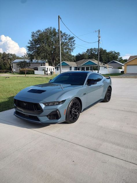 Mustang Fan Club Community | 2024 GT with all the options | Facebook Mustang 2024 Black, Mustang 5.0 Gt, Mustang Gt 2024, 2024 Mustang Gt, Gray Mustang, Mustang Wrap, Mustang 2024, 2024 Mustang, 2018 Mustang Gt