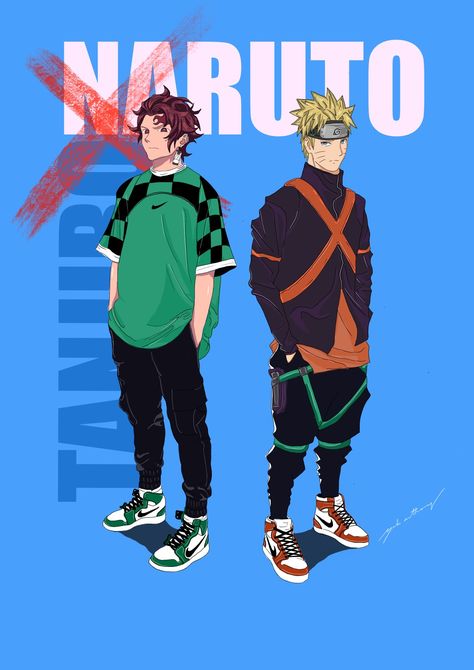 Anime Character Streetwear, Anime Character In Streetwear, Computer Wallpaper Landscape, Uchiha Fugaku, Anime Streetwear Art, Anime Hypebeast, Urban Anime, Hypebeast Anime, Dino Drawing