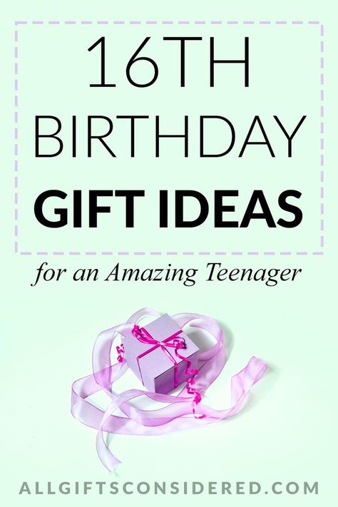 Your amazing teen is turning 16 years old! Check out this guide full of the perfect gifts for every 16-year-old. You’ll be able to find you know they’ll love 🎁 #birthdaygiftguide #16thbirthdaygifts Gift Party Ideas, 16th Birthday Gift Ideas, 17th Birthday Gifts, 13th Birthday Gifts, Birthday Gifts For Teens, 18th Birthday Gifts, Special Kids, 16th Birthday Gifts, 14th Birthday