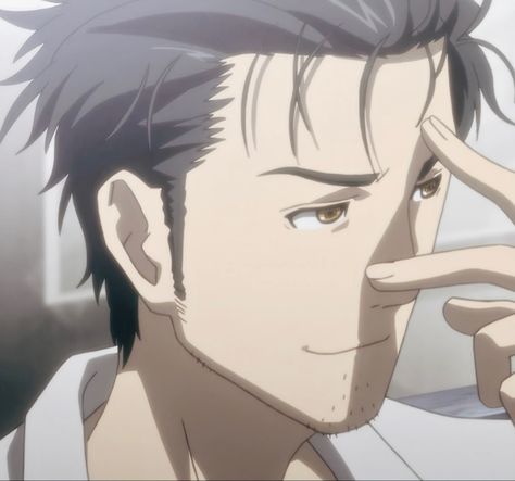 Okabe Rintarou Pfp, Okabe Rintarou Icon, Okabe Rintarou, Stein Gate, Steins Gate 0, Anime Meme Face, Discord Icon, Sci Fi Anime, Steins Gate